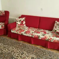 کاور مبل.پیراهن مبل|مبلمان خانگی و میز عسلی|نجف‌آباد, باغ ملی|دیوار