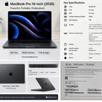 لپ تاپ مک بوک پرو Apple آکبند