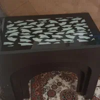 مبلمان ۷ نفره همراه با سه عسلی کوچک|مبلمان خانگی و میز عسلی|الشتر, |دیوار