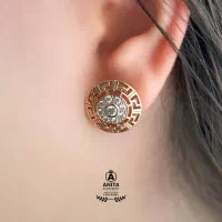 گوشواره ورساچه نگین دار ژوپینگ|بدلیجات|اردبیل, |دیوار