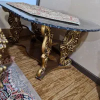 مبل سلطنتی ۹ نفره و جلو مبلی|مبلمان خانگی و میز عسلی|علی‌آباد کتول, |دیوار