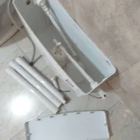فلاش تانک با لوله و شلنگ