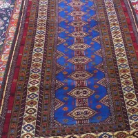 قالیچه دستبافت آنتیک و رنگ خاص