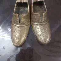 جاسیگاری کفش برنجی قدیمی|مجسمه، تندیس، ماکت|تهران, تهرانپارس شرقی|دیوار