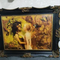 تابلو شیطان و فرشته