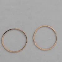 گوشواره حلقه ای طلا