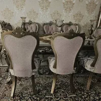 میز غذا خوری ۸ نفره|میز و صندلی غذاخوری|باقرشهر, |دیوار