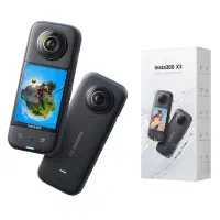 دوربین Insta360 X3 با کیس غواصی و مونوپاد ۳ متری