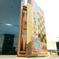 تخته نرد خاتمکاری چوگان|اسباببازی|تهران, شهرک چیتگر|دیوار