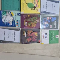 تعدادی کتاب و جزوه کنکور ۱۴۰۵ اکثرا نو