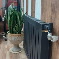 رادیاتور پره ای آلمینیومی دور استیل اریا|آبگرمکن، پکیج، شوفاژ|همدان, |دیوار