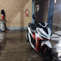 کلیک نیرو موتور ۱۵۰ سفید نارنجی|موتورسیکلت|صفادشت, |دیوار