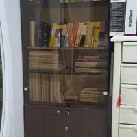 کتابخانه چوبی|کتابخانه، شلف، قفسه‌های دیواری|مشهد, گاز|دیوار
