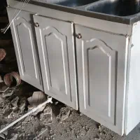 آبگرم کن سالم و کابینت و سینک در حد نو|آبگرمکن، پکیج، شوفاژ|ازنا, |دیوار