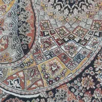 فرش|فرش|اصفهان, باغ فدک|دیوار