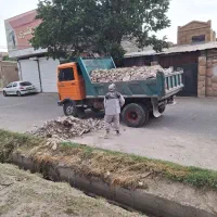 حمل نخاله با خاور بابکت و گارگر