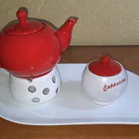 ست قوری ، وارمر ، قندان و سینی