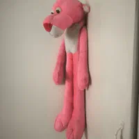 عروسک پلنگ صورتی