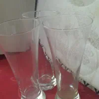 ۳ عدد لیوان کمر باریک