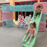 تارتن دوبرج باسرسره وتاب کودک/تجهیزخانه بازی/مهد