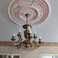 لوستر پنج شاخ دوبل کلاسیک