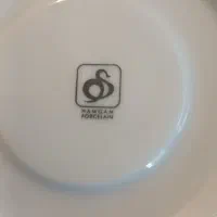 ۶ عدد بشقاب چینی کوچیک قدیمی کلکسیونی روکش طلا|کلکسیون اشیاء عتیقه|شیراز, سعدیه جنوبی|دیوار