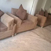 مبل چوبی در حد نو