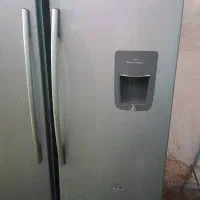 فروش فوری یخچال فریزر دوقلو جنرال استیل|یخچال و فریزر|مسجد سلیمان, |دیوار