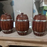 ماگ چوبی مخصوص جای قهوه و شکر و ادویه جات|ظروف نگهدارنده، پلاستیکی، یک‌بارمصرف|تهران, بریانک|دیوار