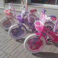 دوچرخه ۱۲ و ۱۶ و ۲۰ صورتی و بنفش دخترانه قسطی|دوچرخه، اسکیت، اسکوتر|مشهد, یوسفیه (شهرک غرب)|دیوار