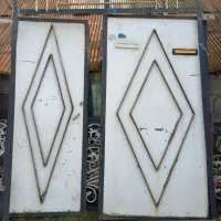 درب حیاط نرده و پله کمددیواری سردروازه|مصالح و تجهیزات ساختمان|لاهیجان, بازکیاگوراب|دیوار