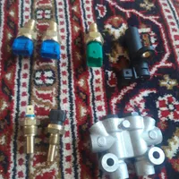 تعدادی لوازم خودرو و تب سنج همشون صفر