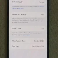 گوشی آیفون ۱۶ باطری ۹۹%|موبایل|کاشان, فاز ۱ ناجی آباد|دیوار