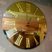 ساعت دیواری آینه ای