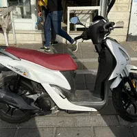 موتور گلکسی SF 180 سفید مدل 1403|موتورسیکلت|تهران, چیذر|دیوار