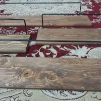 شلف دیواری باچوب روسی|کتابخانه، شلف، قفسه‌های دیواری|علی‌آباد کتول, |دیوار