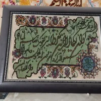 دو عدد تابلو فرش وان یکاد دستبافت|تابلو فرش|تهران, هاشمی|دیوار