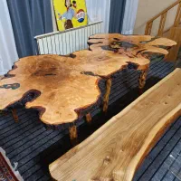 میز روستیک|میز و صندلی غذاخوری|فشم, |دیوار