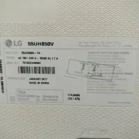 تلویزیون ال جی 55 اینچ اصل کره پنل شکسته|تلویزیون و پروژکتور|بندر گناوه, |دیوار