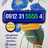 این خط میلیاردرت میکنه 0912.31.55550|سیم‌کارت|زنجان, |دیوار