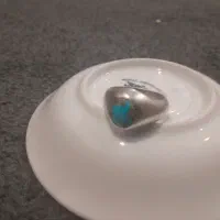 انگشتر فیروزه اصل نیشابور بارکاب فیلی