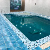 اجاره باغ ویلای استخردار ( آبگرم )فندق فیلا بحدیقة