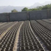 بلوک سیمانی ته پر