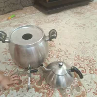 کتری قوری نقره ای استیل زیرقیمت|قوری، کتری، قهوه‌ساز دستی|تهران, تهرانپارس شرقی|دیوار