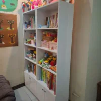 دوتا کتابخانه کاملا نو به ابعاد۱۸۰×۳۰×۶۰