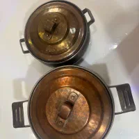 ۲ عدد قابلمه مسی