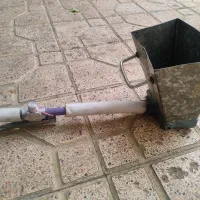 ملات پاش با کمپرسور باد