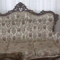 مبلمان ۹ نفره استیل|مبلمان خانگی و میز عسلی|قم, شاه سید علی|دیوار