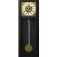 ساعت ایستاده چوبی