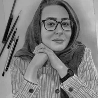 تابلو نقاشی سیاه قلم چهره و رنگ روغن وفانتزی|تابلو، نقاشی، عکس|تهران, شکوفه|دیوار